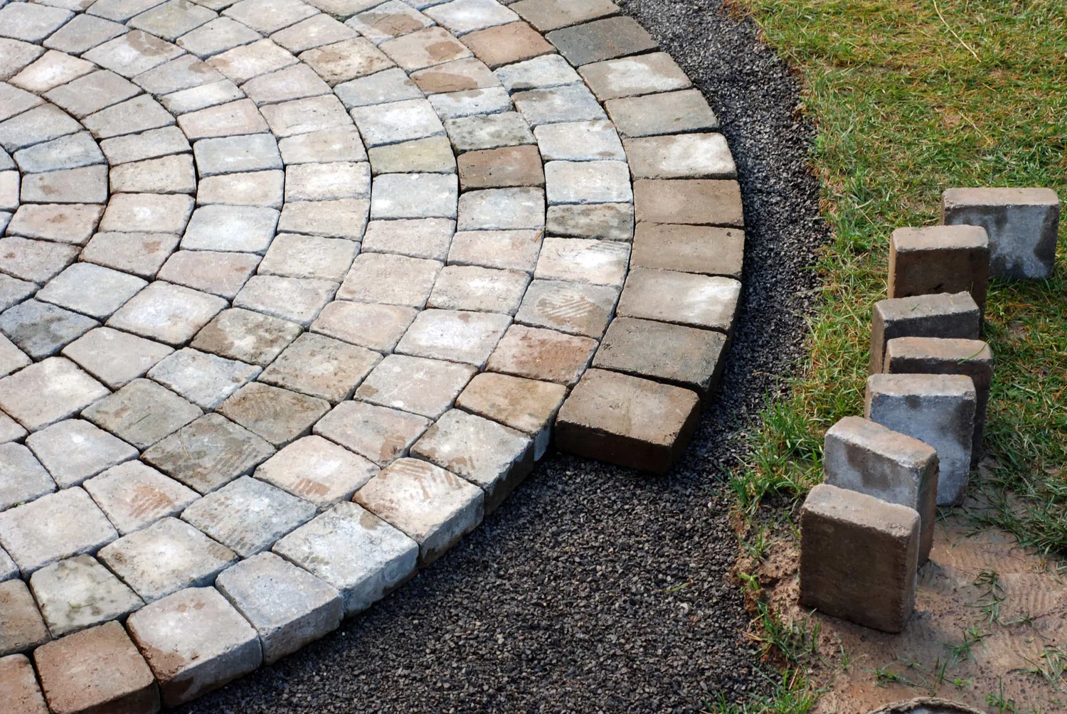 Patio installation