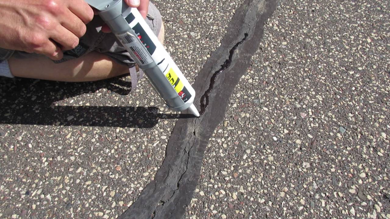 Repaired driveway